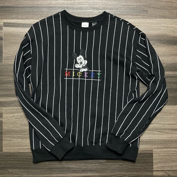 Striped Women’s Mickey Mouse DISNEY Sweater - Picture 1 of 4